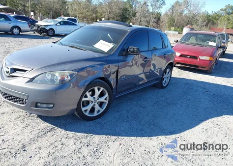 2008 Mazda Mazda3 S Grand Touring z USA, uszkodzony, nr VIN JM1BK343081872953